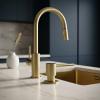 Pure.Sink Elite Steel Shine built-in soap dispenser PVD brushed gold top-fill PS9010-60
